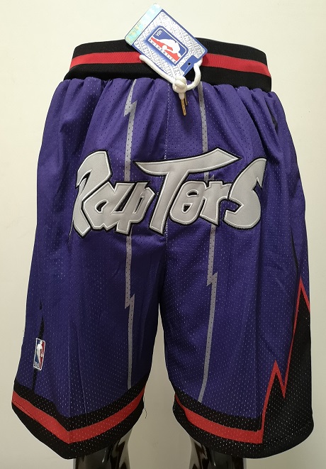 2020 Men NBA Toronto Raptors purple shorts->miami heat->NBA Jersey